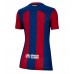 Camisa de Futebol Barcelona Equipamento Principal Mulheres 2023-24 Manga Curta